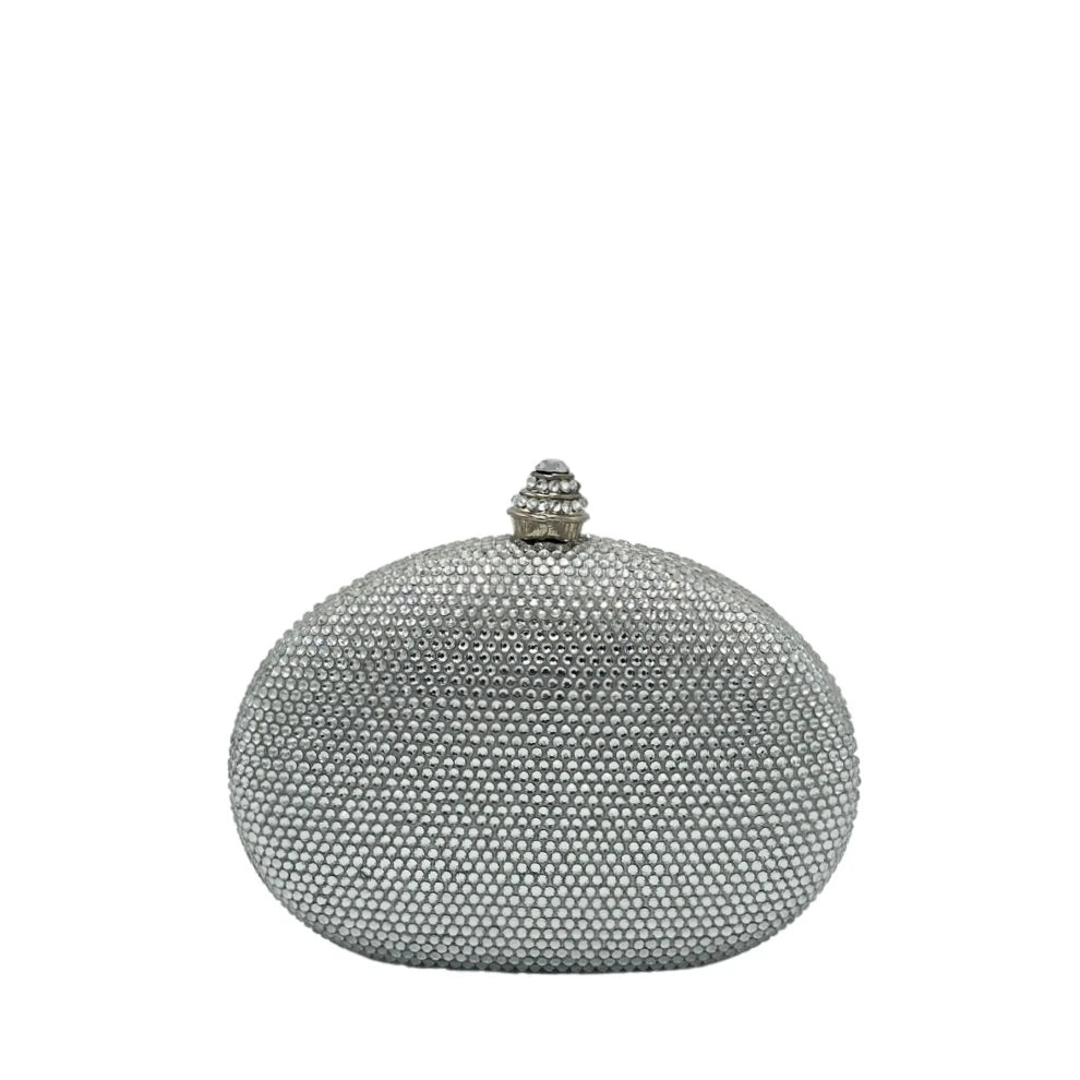 Sparkle Mini Oval Stone Clutch – 800