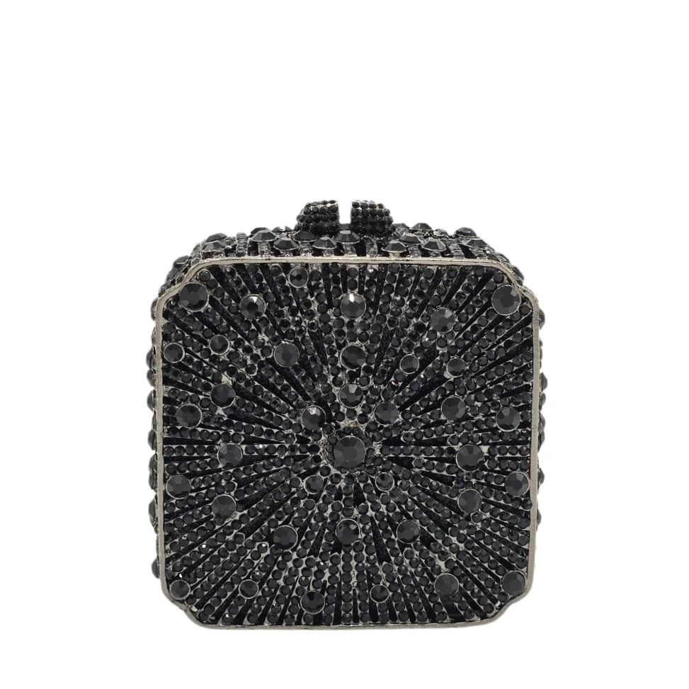 Luxury Square Clutch - 123