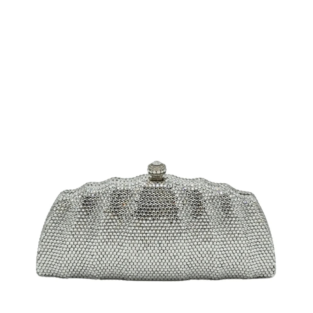 Crystal Metal Clutch - 167