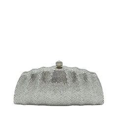 Crystal Metal Clutch - 167