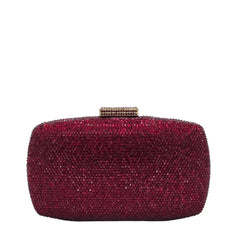 Sparkle Oval Rectangle Stone Clutch – 131