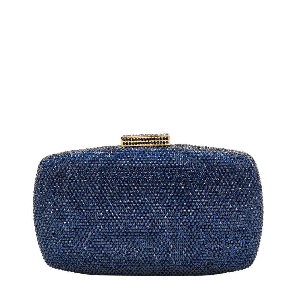 Sparkle Oval Rectangle Stone Clutch – 131