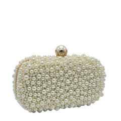 Pearl Beaded Clutch - 233