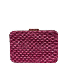 Sparkle Rectanglular Stone Clutch - 806