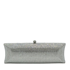 Long Rectangular Crystal Clutch - 908