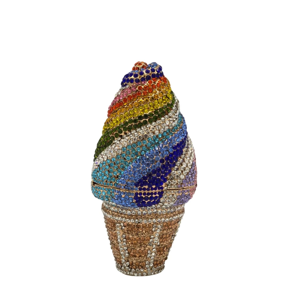 Luxury Ice Cream Cone Clutch -914