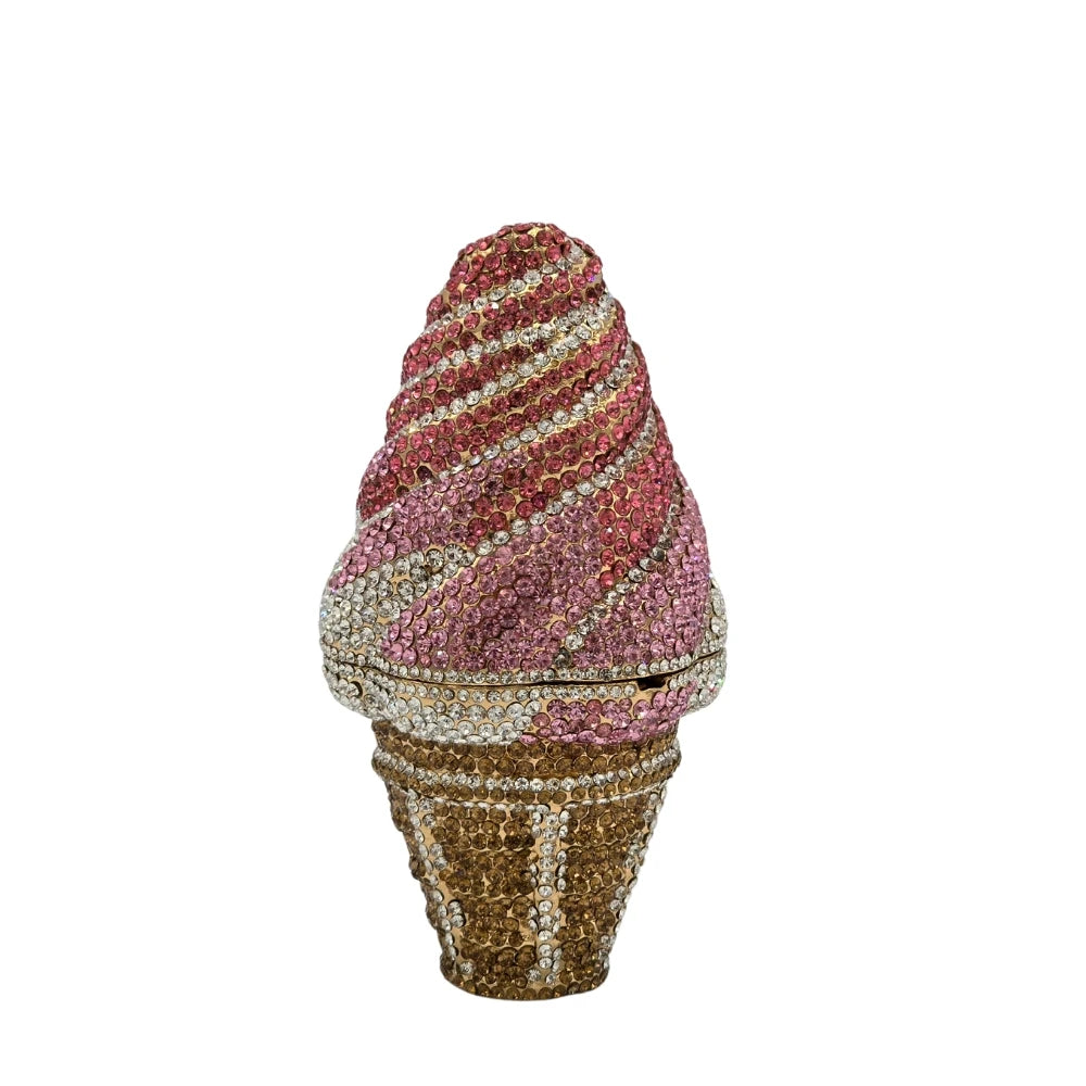 Luxury Ice Cream Cone Clutch -914