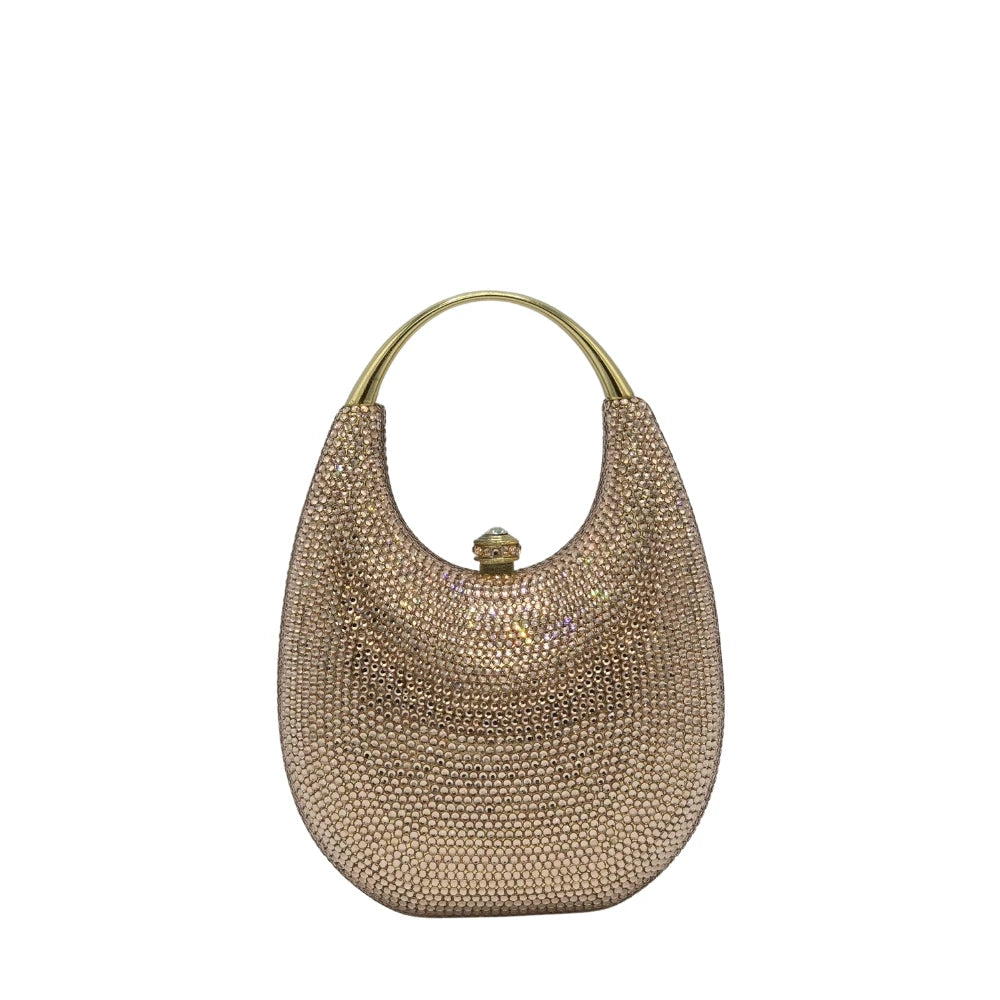 Crystal Handle Clutch - 925