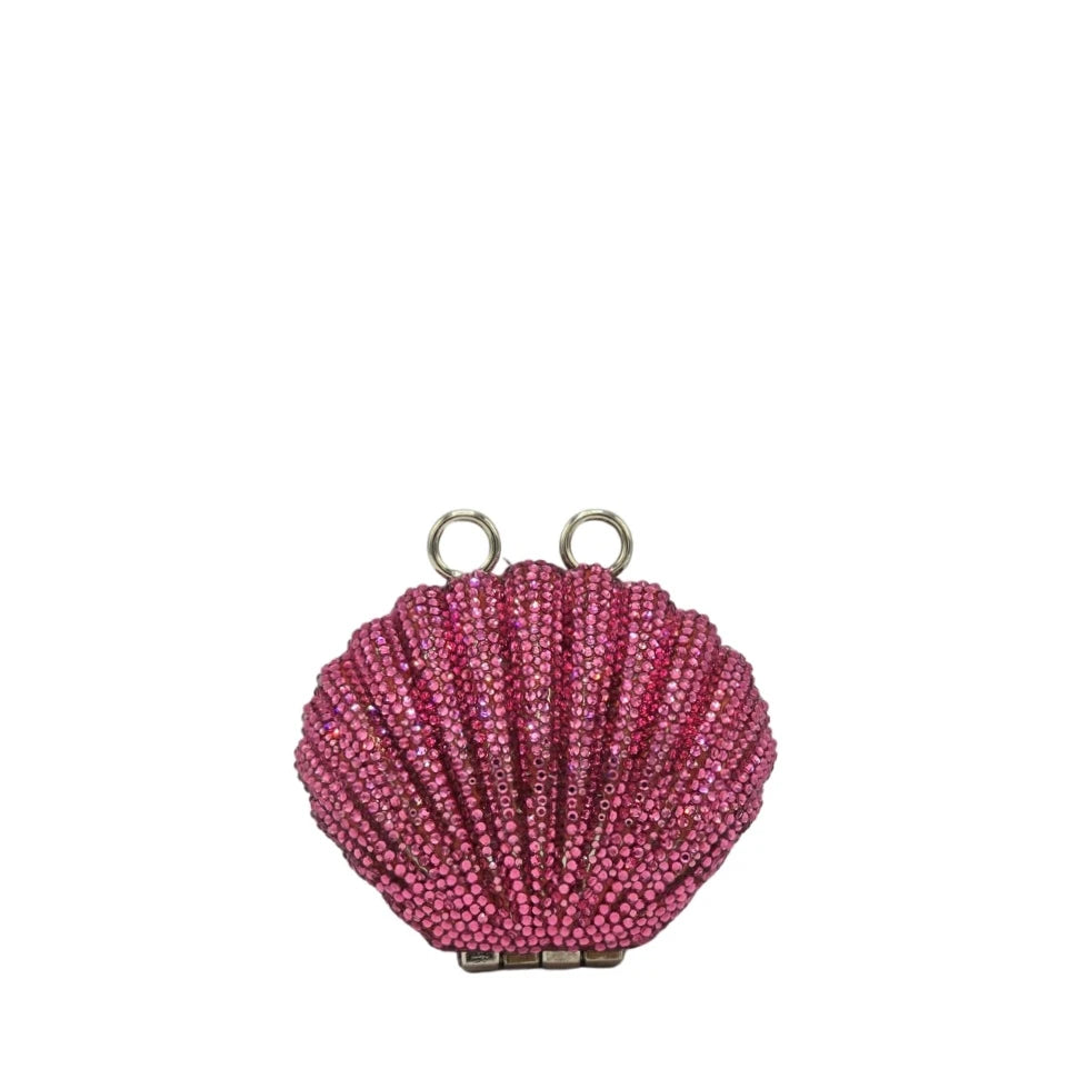 Crystal Mini Seashell Clutch - 918