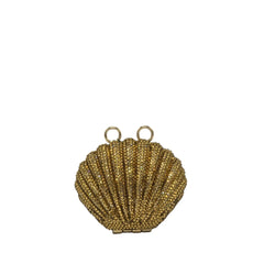 Crystal Mini Seashell Clutch - 918