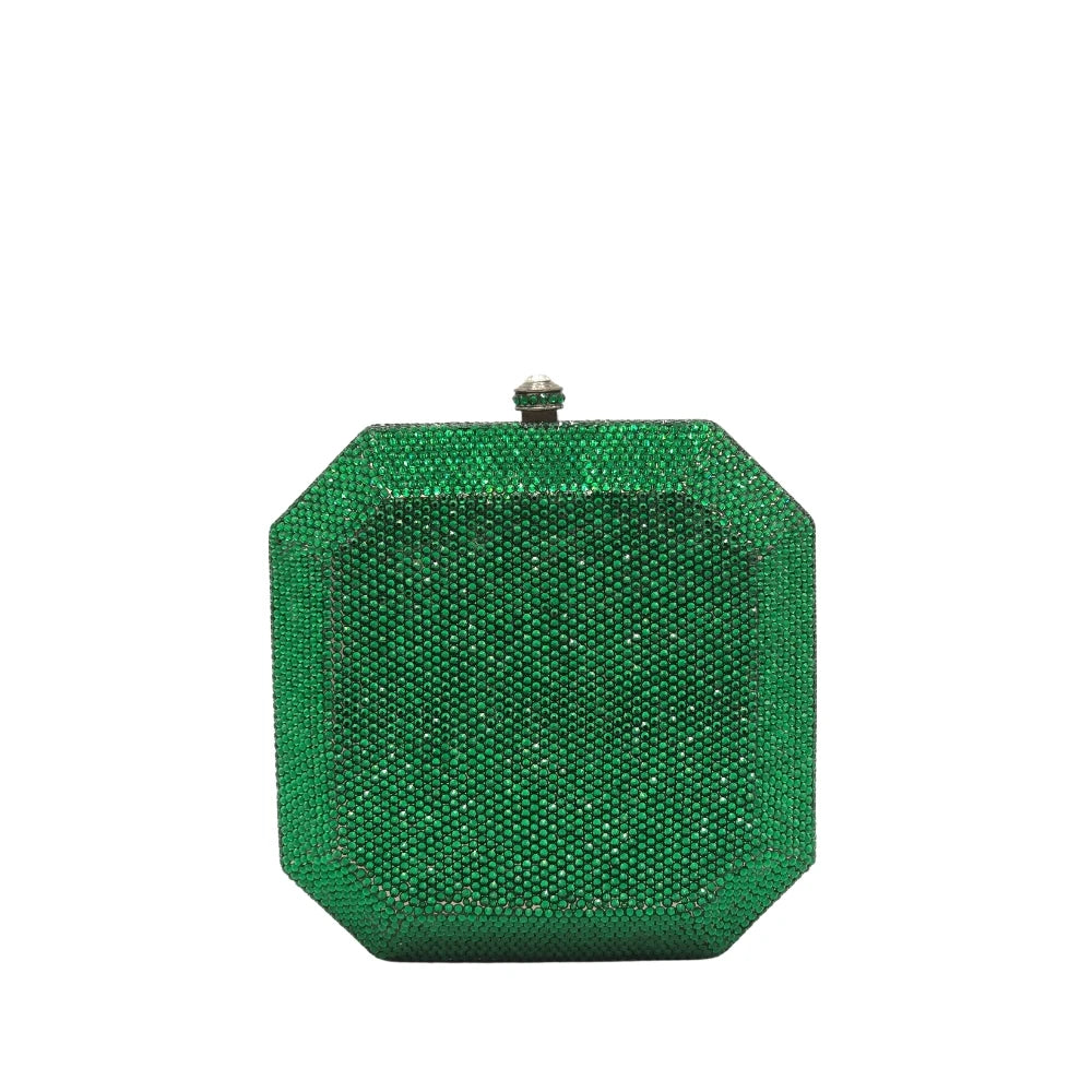 Crystal Octagon Clutch - 926