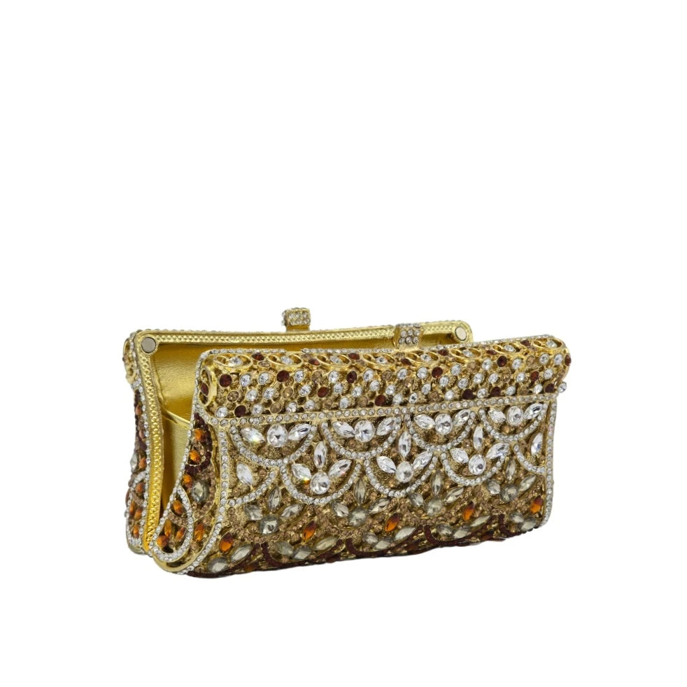 Luxury Metal Clutch -922