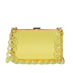 Transparent Acrylic Clutch - 506