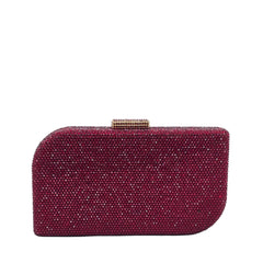 Sparkle Rectanglular Stone Clutch - 806