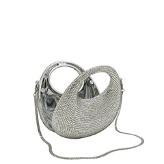 Crystal Mini Round Handle Clutch - 935