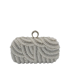 Pearl Beaded Clutch - 234