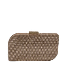 Sparkle Rectanglular Stone Clutch - 806