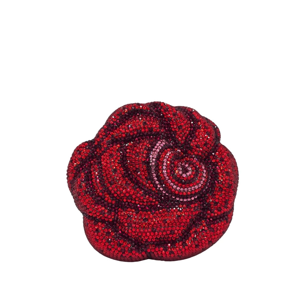 Crystal Flower Clutch - 934