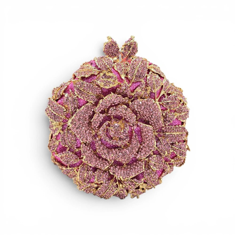Luxury Flower Bridal Clutch 112
