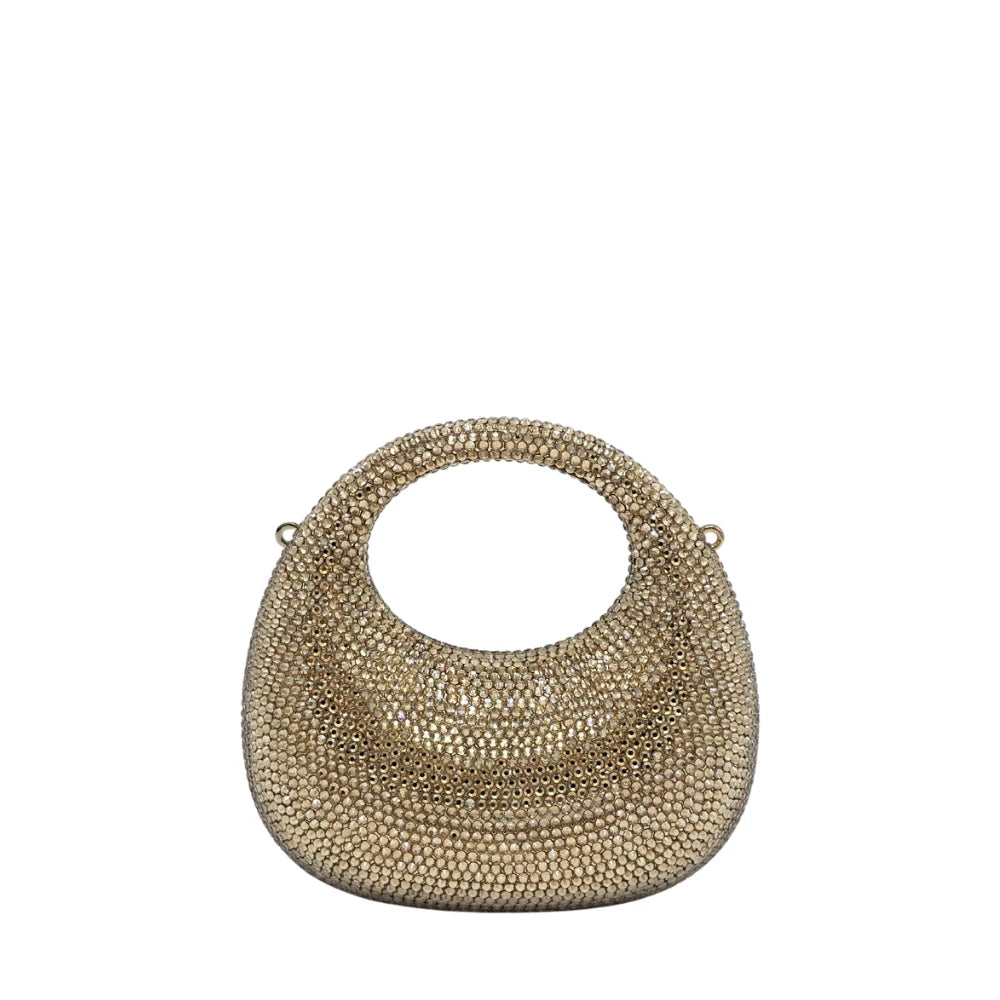 Crystal Mini Round Handle Clutch - 935