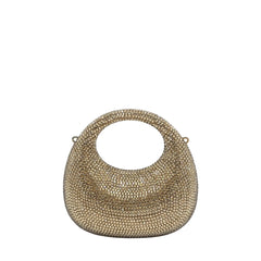 Crystal Mini Round Handle Clutch - 935