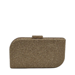 Sparkle Rectanglular Stone Clutch - 806