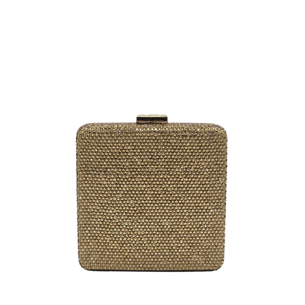 Sparkle Small Square Stone Clutch – 809